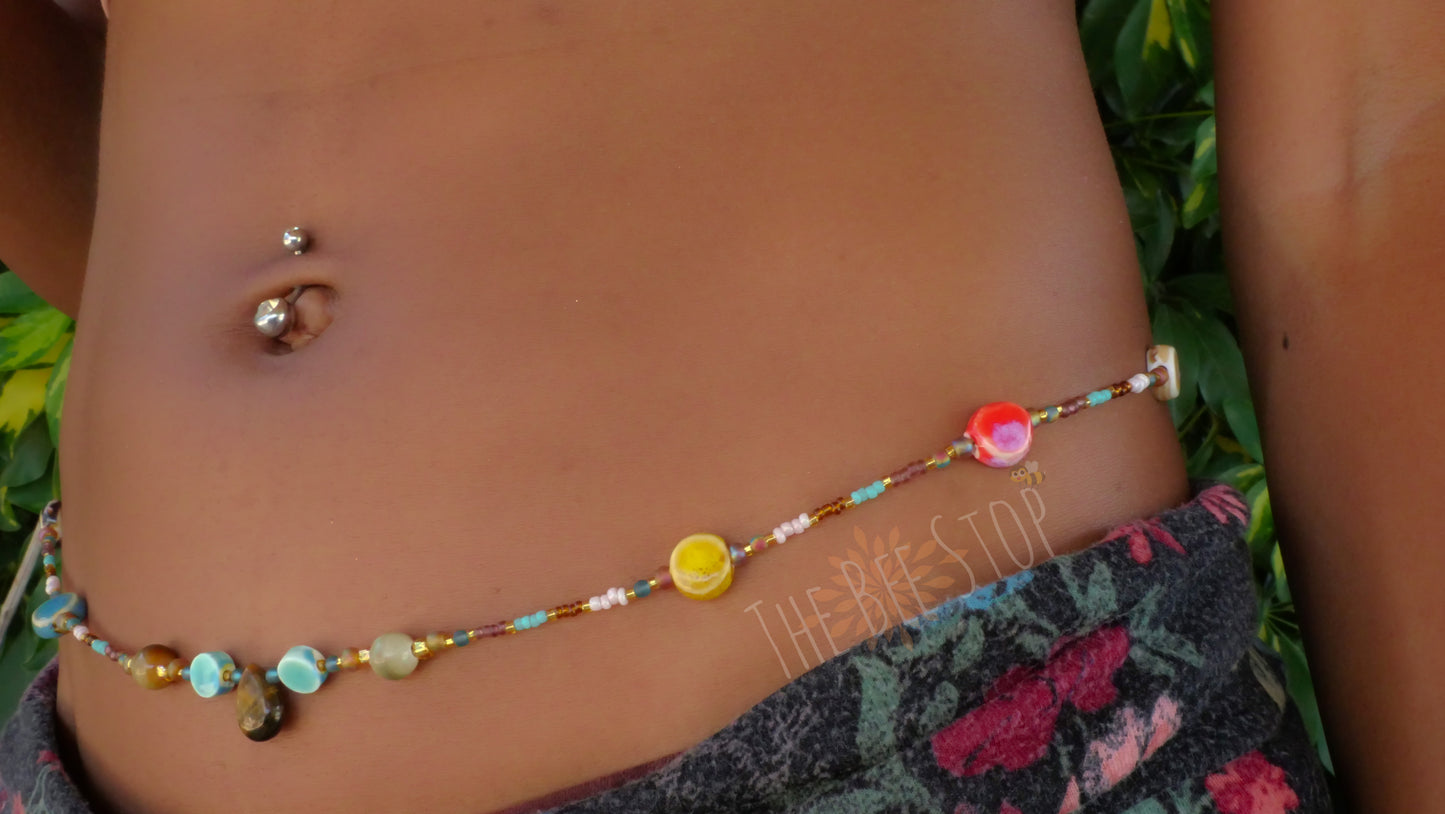 Ceramic Sweetheart 》Waist Beads