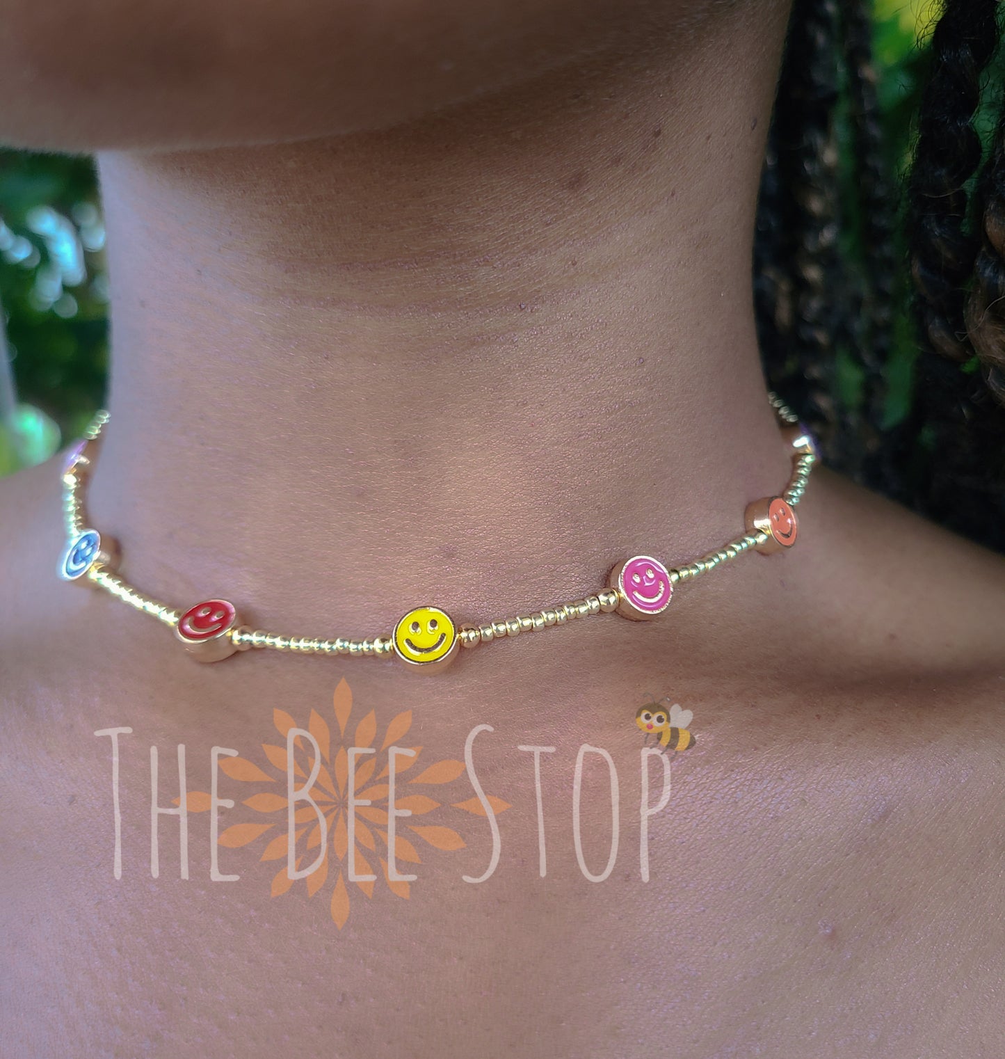 Don't Worry + Be Happy 》Necklace
