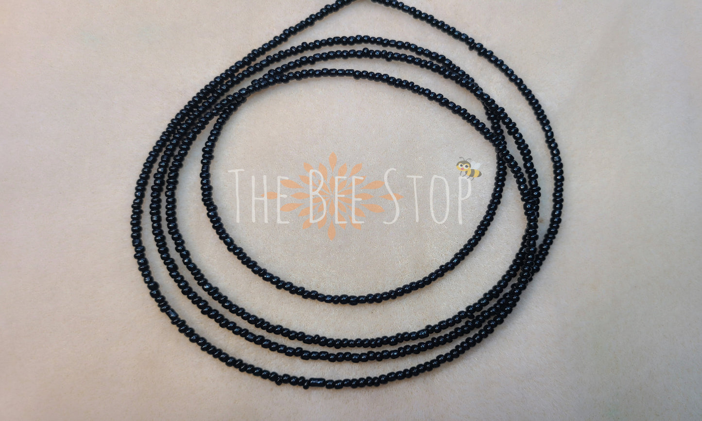 Black 》Waist Beads