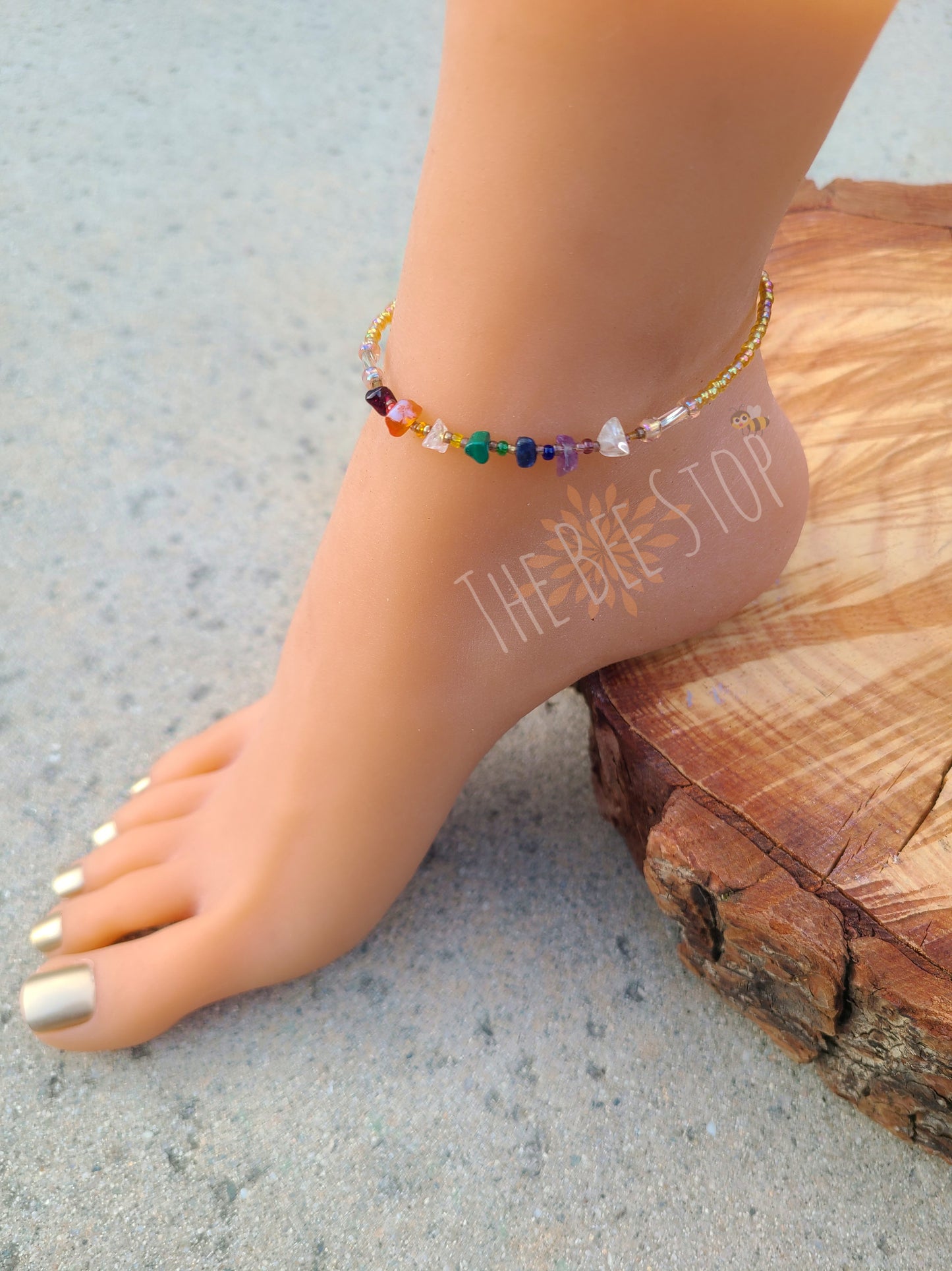 Chakra 》Anklets