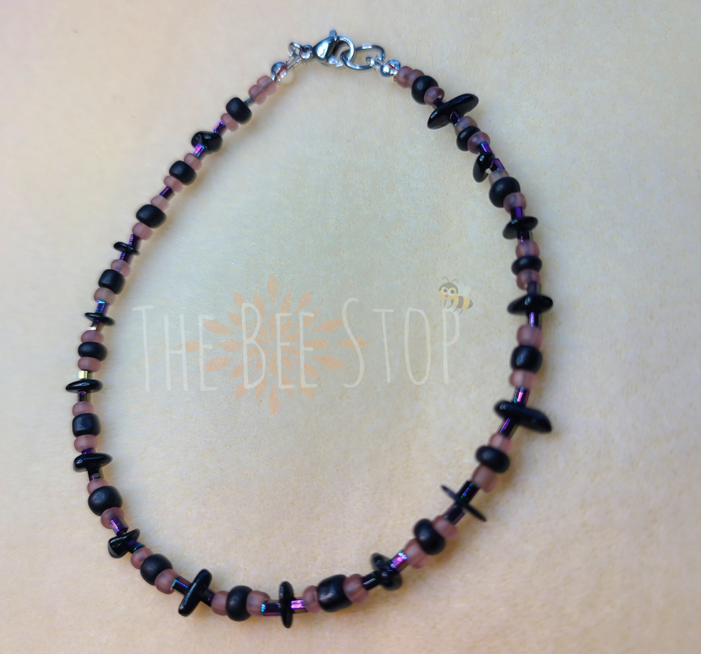 Black Tourmaline 》Anklets