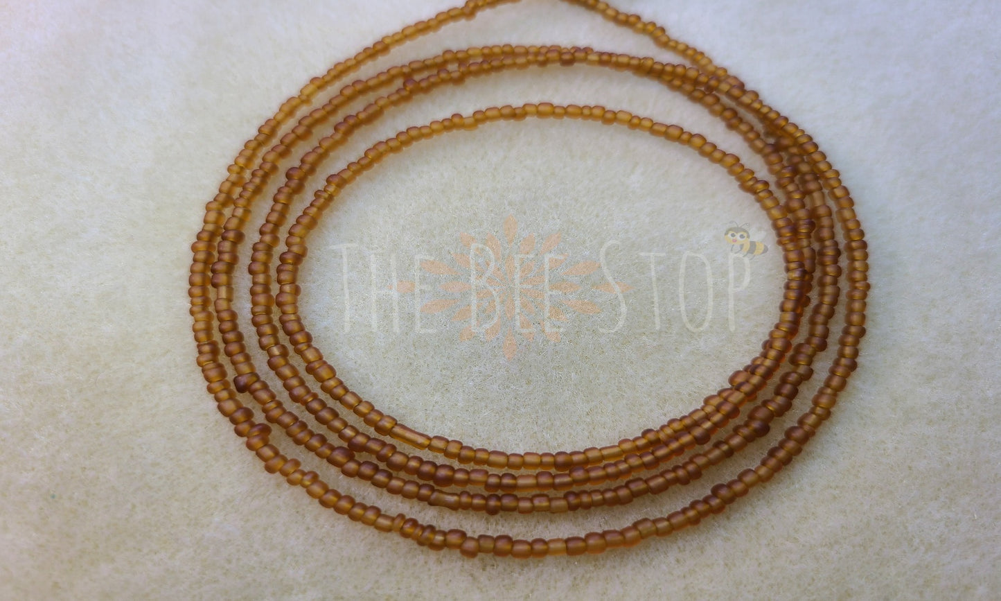 Butterscotch Brown 》Waist Beads