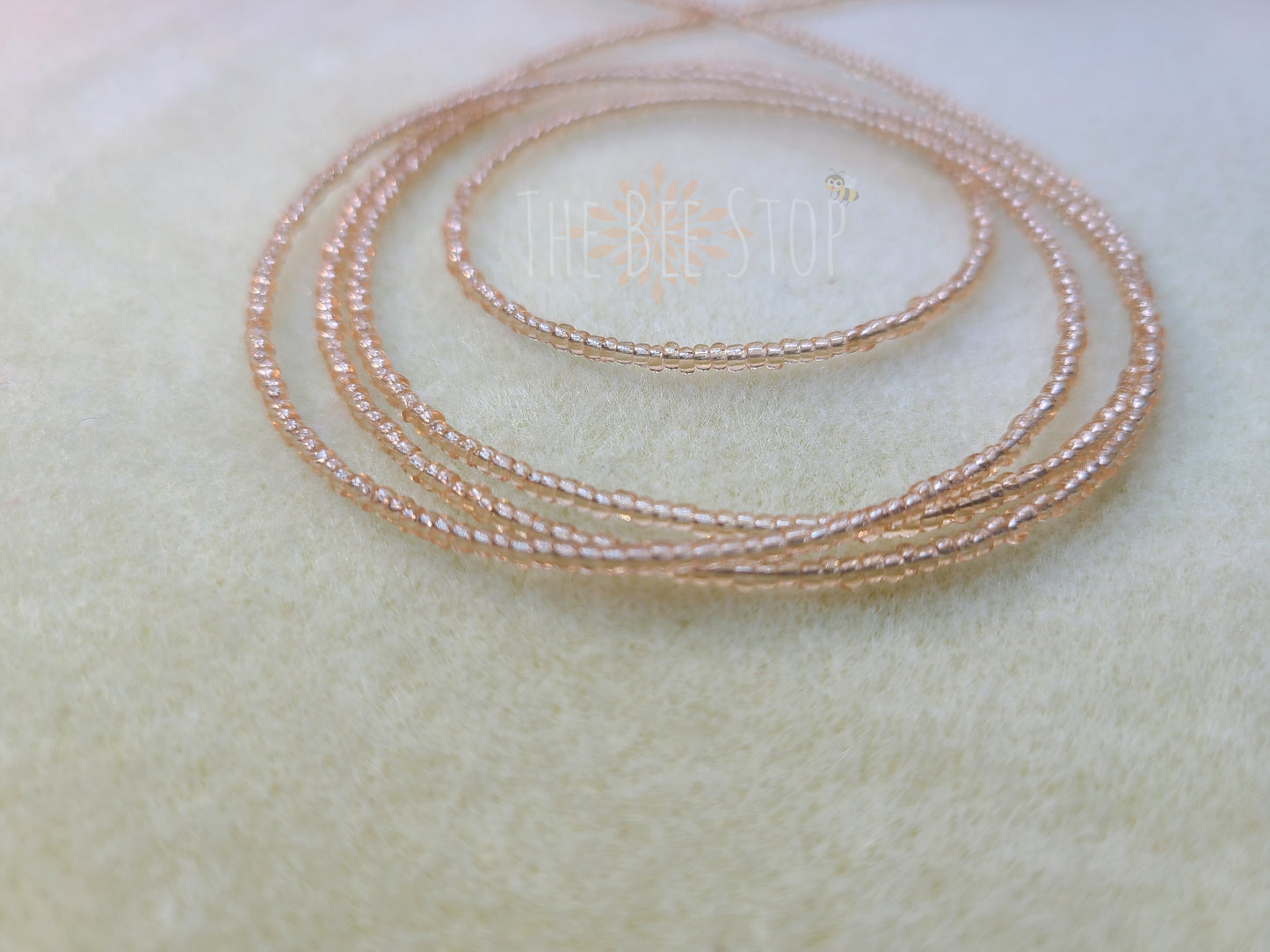 Playful Peach 》Waist Beads