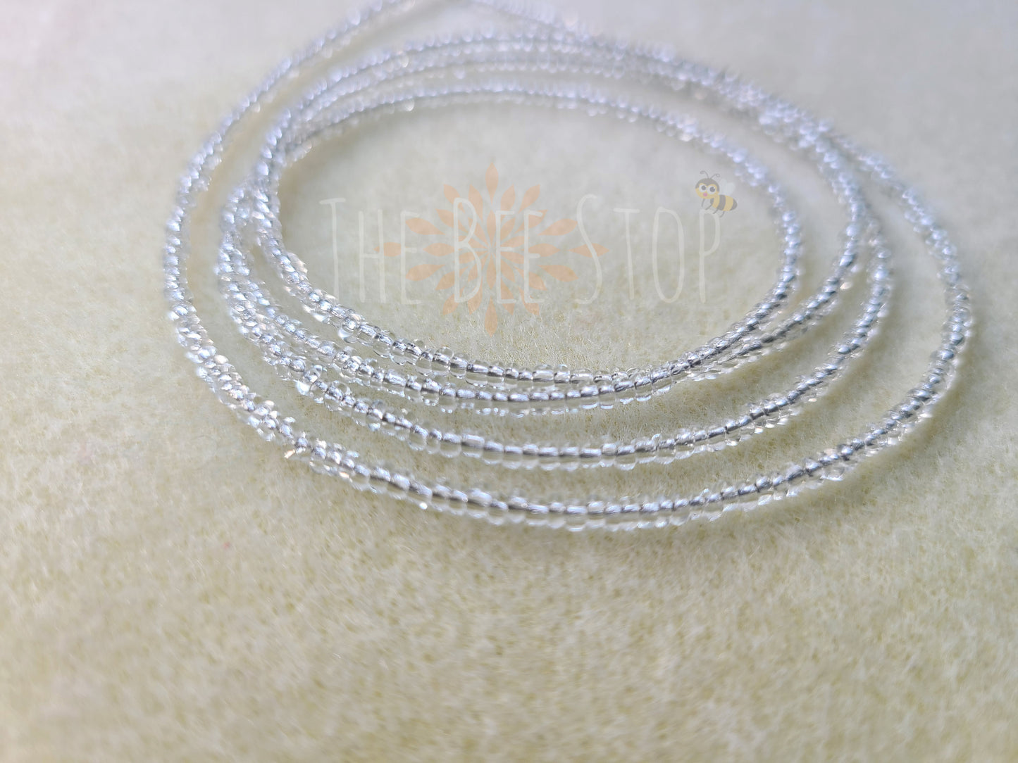 Crystal Clear 》Waist Beads