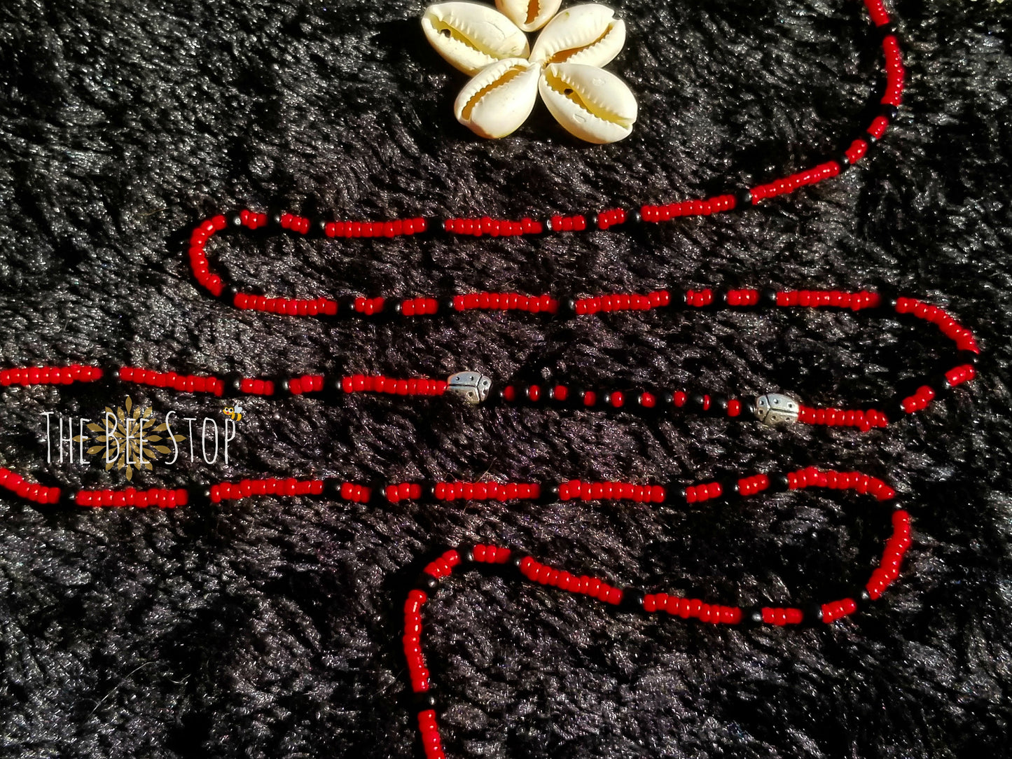Lady Bug Luck 》Waist Beads