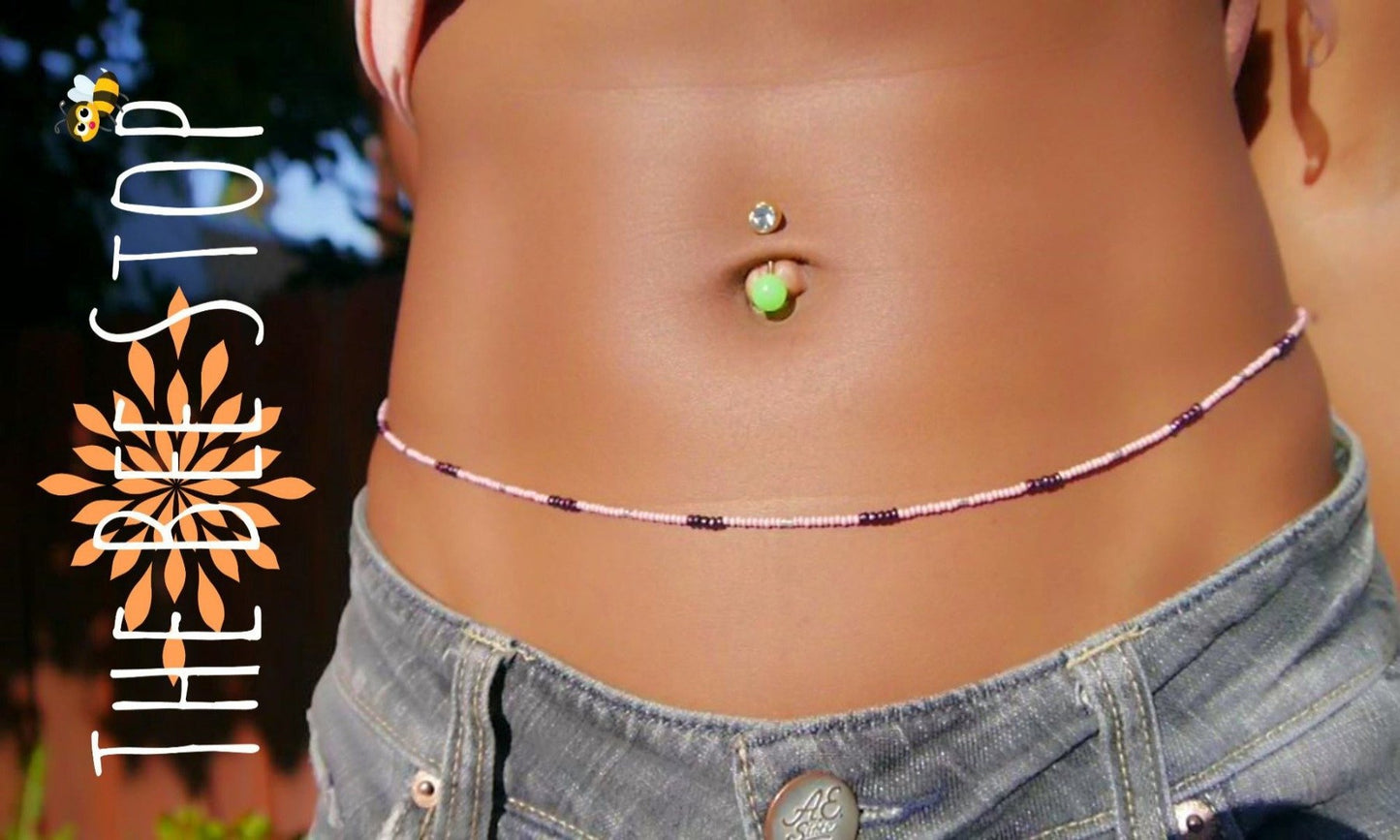 Blush 》Waist Beads
