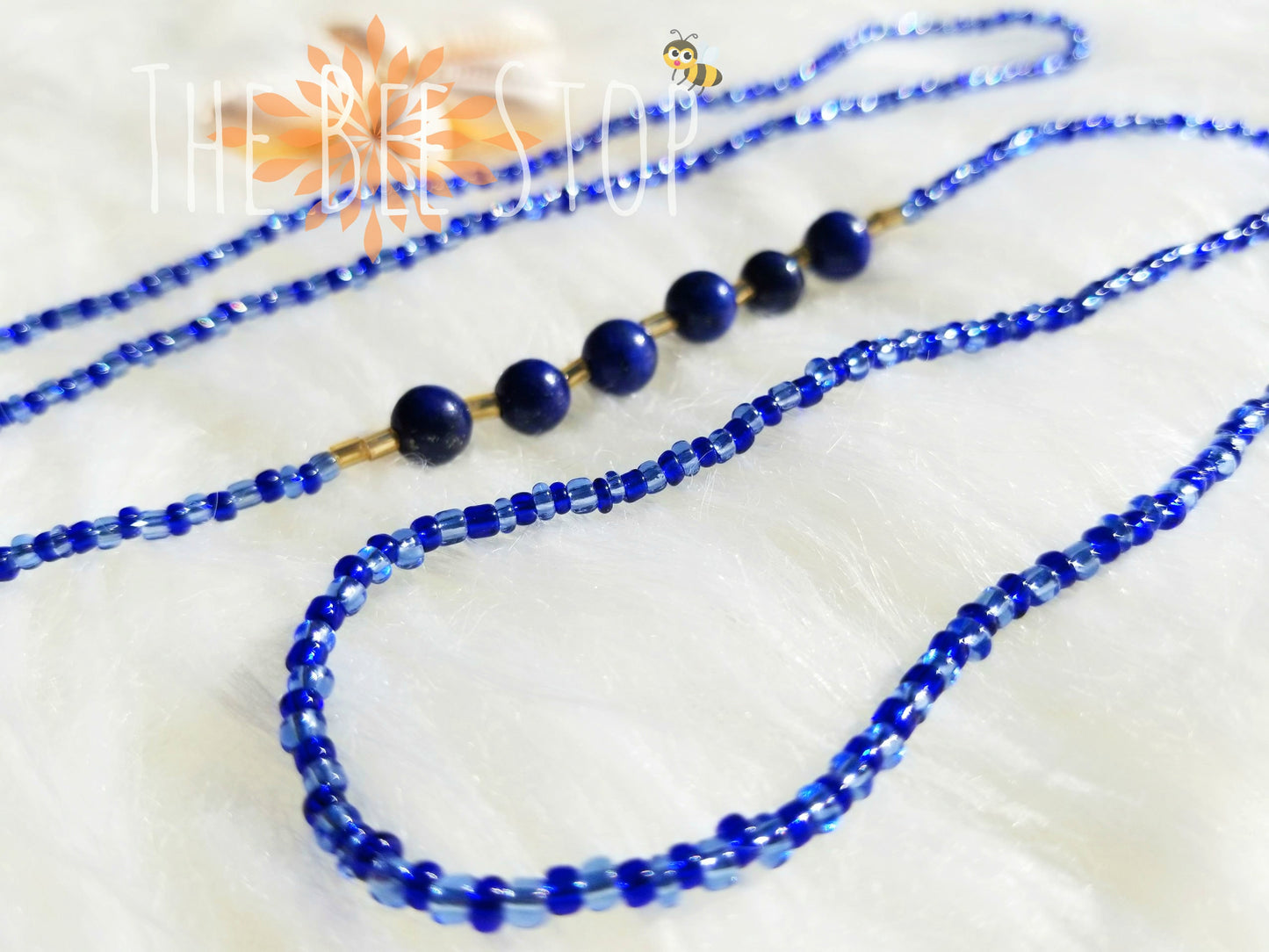 True Blue 》Waist Beads