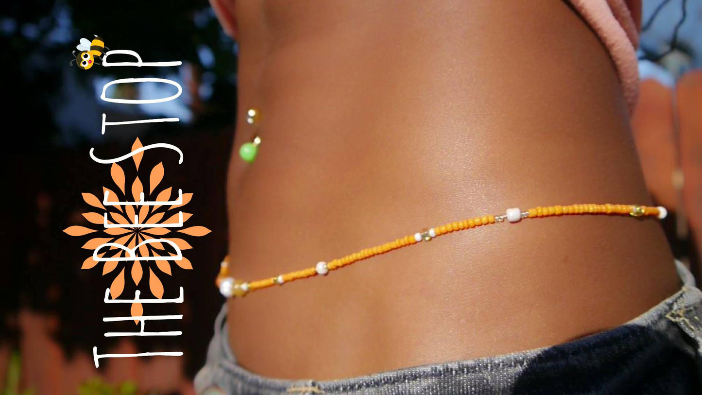 Orange Dream 》Waist Beads