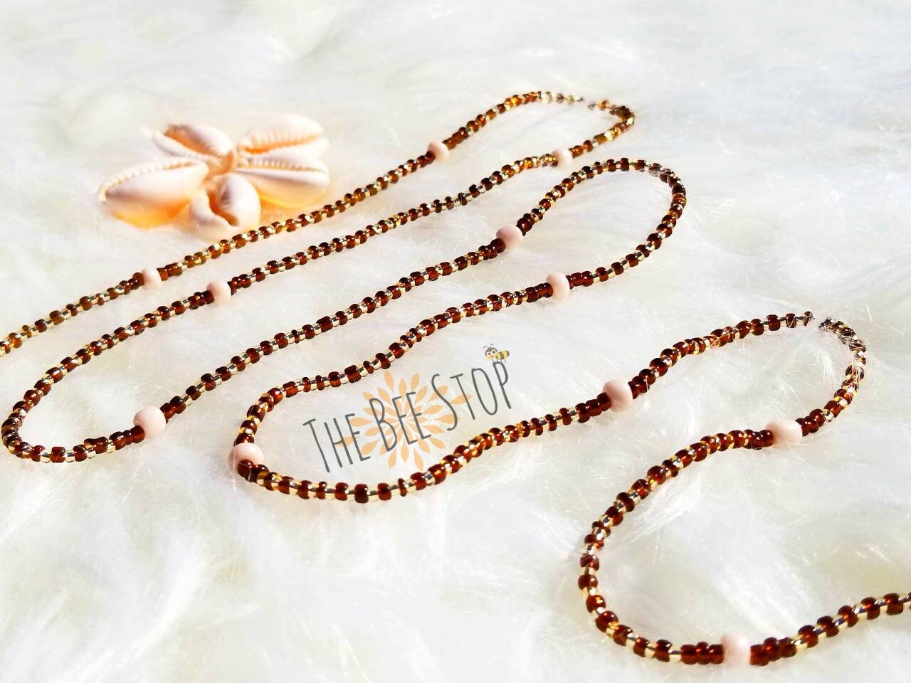 RootBeer Float 》Waist Beads