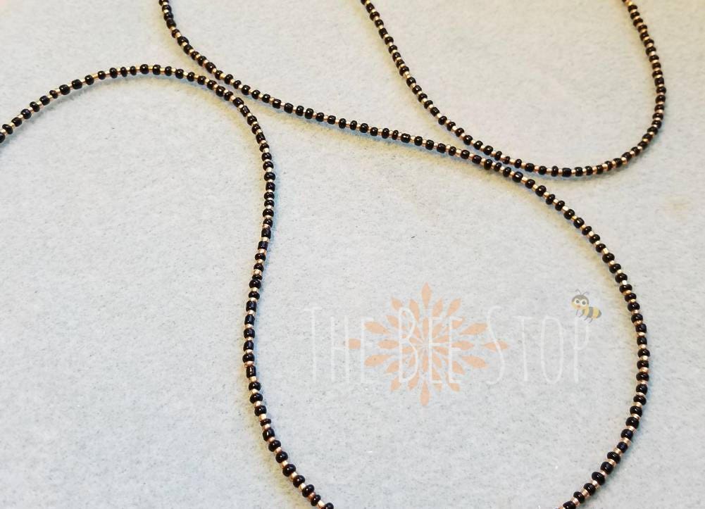 Black n' Gold 》Waist Beads