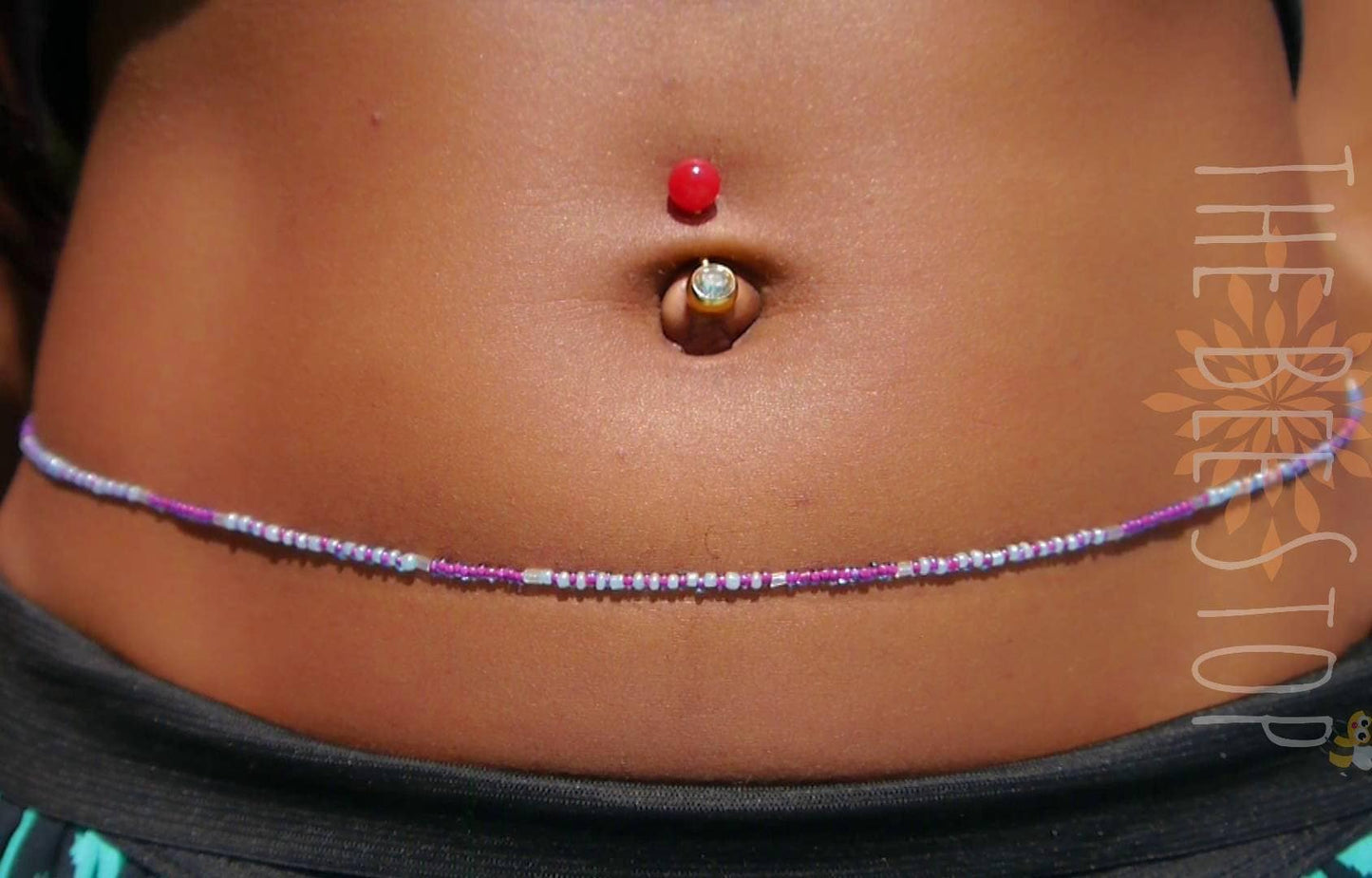 Blueberry Cool 》Waist Beads