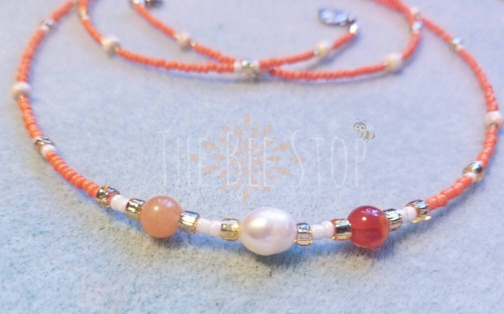 Orange Dream 》Waist Beads