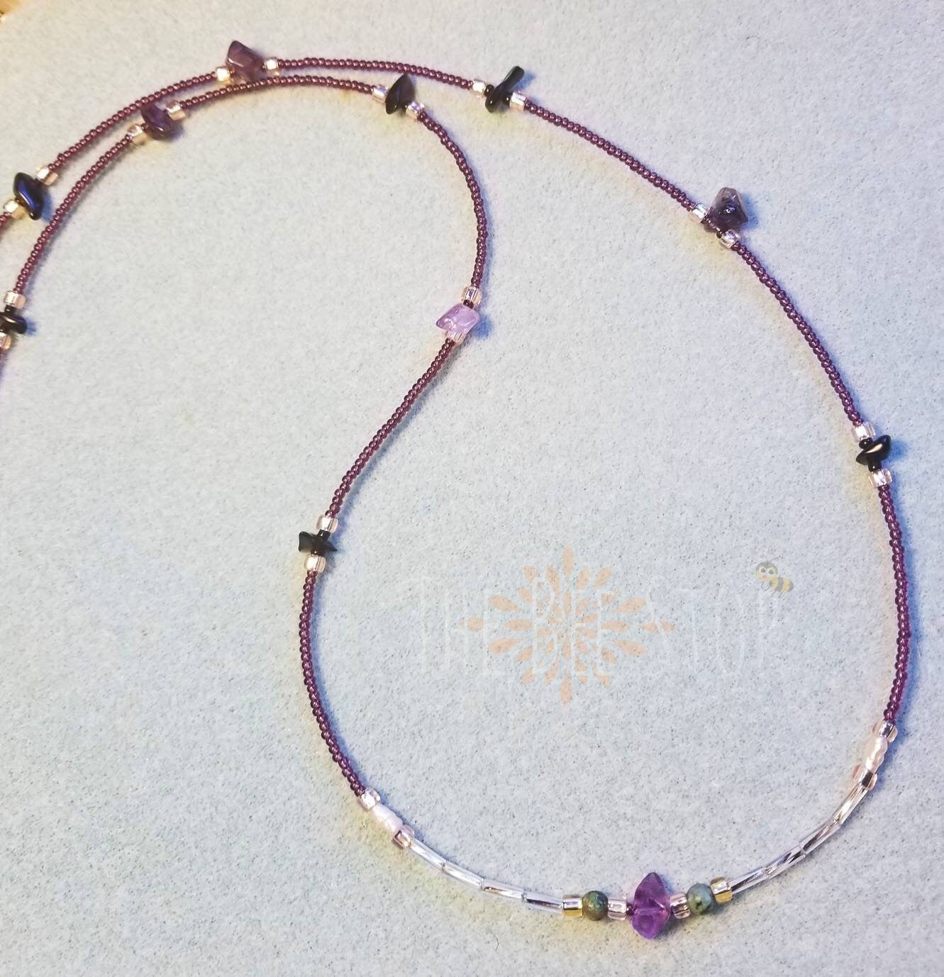 Purple Essence 》Waist Beads