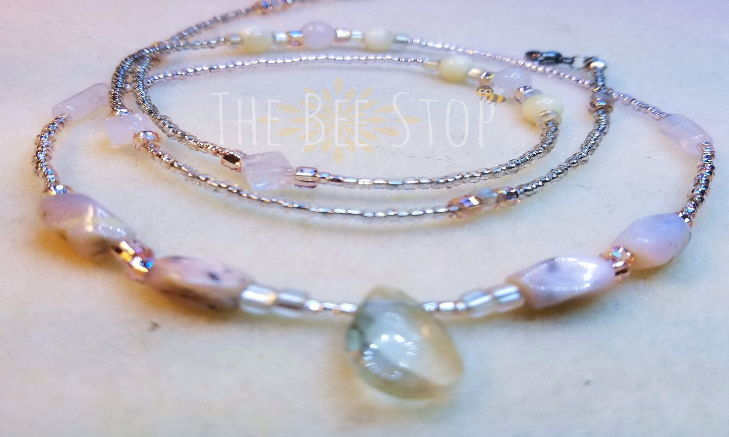 Pink Lemonade 》Waist Beads