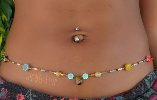 Ceramic Sweetheart 》Waist Beads