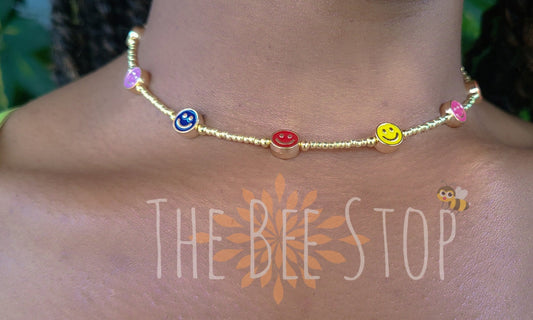 Don't Worry + Be Happy 》Necklace