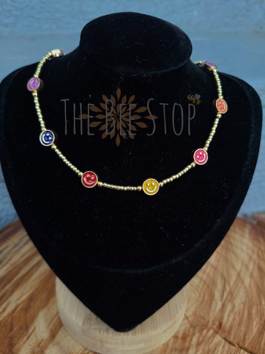 Don't Worry + Be Happy 》Necklace
