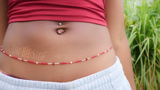 Ruby + Rose 》Waist Beads