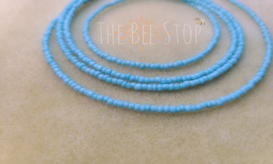 Light Blue 》Waist Beads