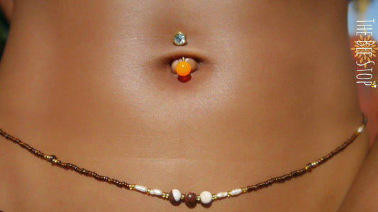 Coffee n' Pearls 》Waist Beads