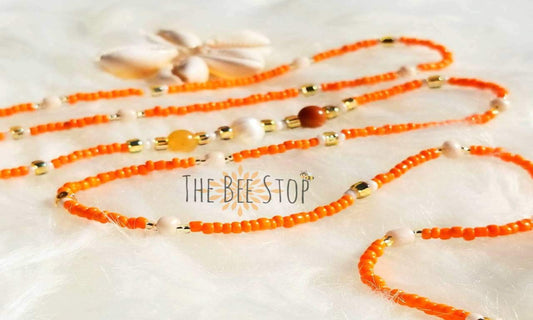 Orange Dream 》Waist Beads