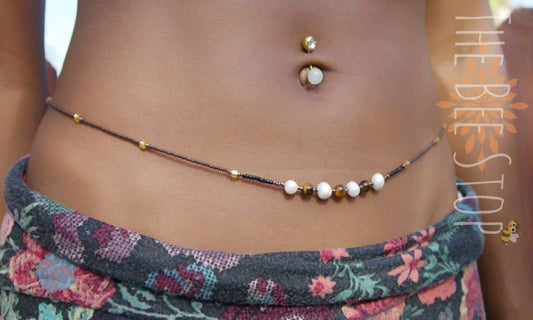 Caramel Mocha 》Waist Beads