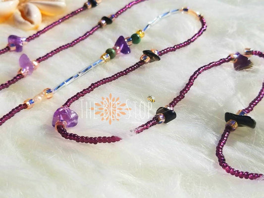 Purple Essence 》Waist Beads