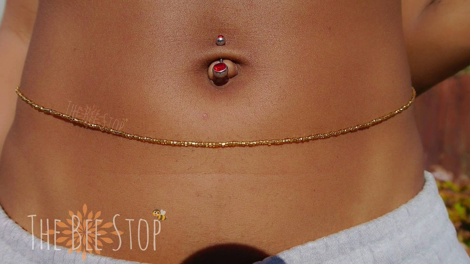 Gold online waist beads