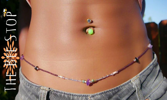 Purple Essence 》Waist Beads